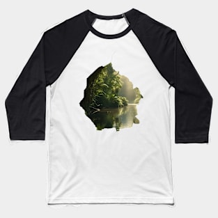 Green Forest Baseball T-Shirt